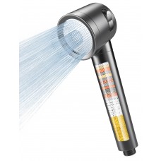 Hard Water Filter Shower Head with 18 Stage Filtration, 3 Spray Modes High Pressure Shower Head, Massage Shower Filter Water Saving for Residual Chlorine Removal